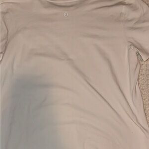 lululemon athletica Beige Short Sleeve Tee